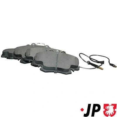 Bilde av JP GROUP 4163603110 Bremseklosser framaksel inkl. slitasjevarselkontakt RENAULT: CLIO 2, Megane I Grandtour, Super 5 Hatchback