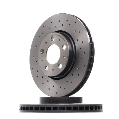Bilde av BREMBO XTRA LINE 09.8633.1X Bremseskiver 286 26 5 perforert / ventilert belagt høy karbon med skruer VOLVO: V70 2, XC70 I Cross Country, S80