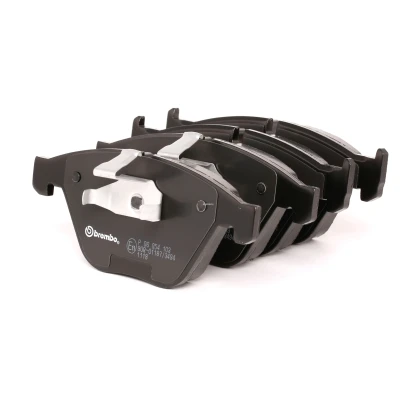 Bilde av BREMBO P 06 054 Bremseklosser klargjort for slitasjeindikator med kolbleklips uten tilbehør BMW: 5 Touring, Sedan, 7