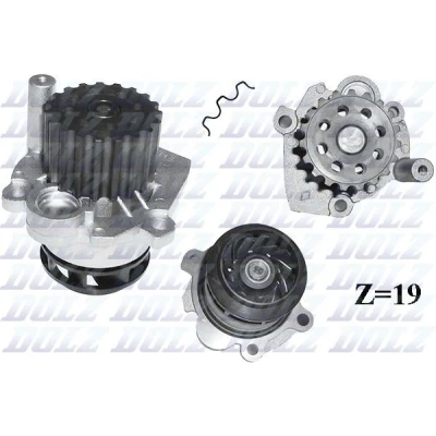 Bilde av DOLZ A244 Vannpumpe med kapsling VOLKSWAGEN: Golf 5, Passat B6 Variant, Tiguan I, AUDI: A4 B8 Avant, Sedan, A6 C7 SKODA: Octavia 2 Combi