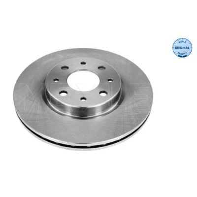 Bilde av MEYLE 215 521 0008 Bremseskiver framaksel 257,5 20 4 98 ventilert ORIGINAL Quality FIAT: Grande Punto Hatchback, II Doblo I Cargo