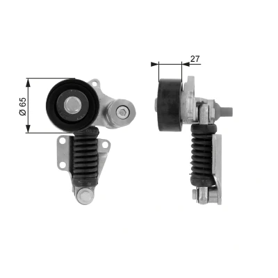 Bilde av GATES FleetRunner Micro V Kit T38399 Strammerull