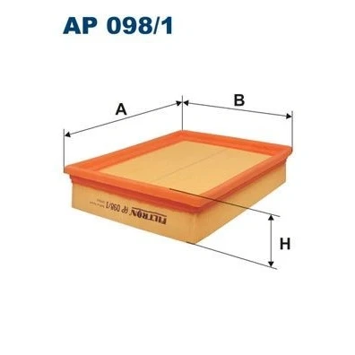 Bilde av FILTRON AP 098/1 Luftfilter 52 191 235 Filterinnsats