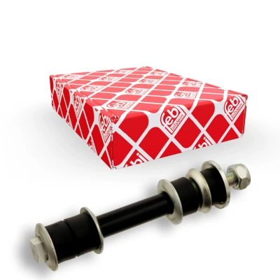 Bilde av febi BILSTEIN 34630 Stabstag venstre bakaksel, høyre bakaksel 118 M10 x 1,25 Plus med tilleggsmateriale Stål sølv MITSUBISHI: Pajero Sport 1 SUV
