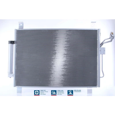 Bilde av NISSENS 940836 Kondensator uten tørker Aluminium 715 R 134a