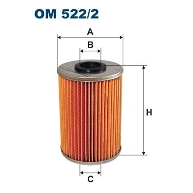 Bilde av FILTRON OM 522/2 Oljefilter Filterinnsats BMW: 3 Sedan, Touring, Compact