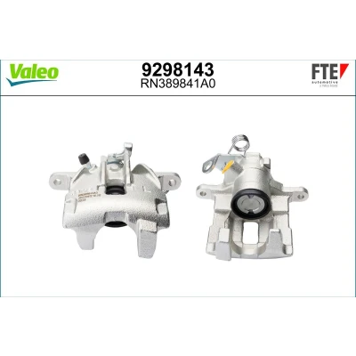 Bilde av FTE 9298143 Bremsecaliper grå Støpejern venstre bakaksel uten holder VOLKSWAGEN: Transporter 4 Bus, Sharan I, 4, SEAT: Alhambra I