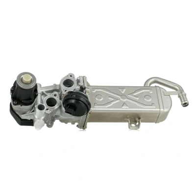 Bilde av DELPHI EG10472 12B1 EGR Ventil med kjøler høytrykksside VOLKSWAGEN: Caddy 3, Tiguan I, GOLF 6, SKODA: Yeti, Octavia 2 Combi