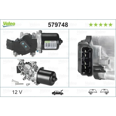 Bilde av VALEO 579748 Vindusviskermotor 12 foran for venstreratt ORIGINAL PART