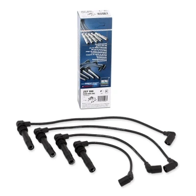 Bilde av BERU ZEF990 Pluggledninger 4 VOLKSWAGEN: Golf 4, Polo III Hatchback, Bora Sedan, SKODA: Octavia 1 Combi