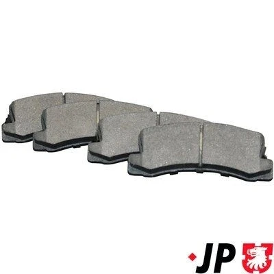 Bilde av JP GROUP 4863700110 Bremseklosser bakaksel med akustisk slitasjevarsel TOYOTA: Avensis I Sedan, Corolla VIII Liftback, Camry IV LEXUS: RX