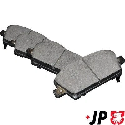 Bilde av JP GROUP 3463601010 Bremseklosser framaksel med akustisk slitasjevarsel HONDA: CIVIC 8 Hatchback