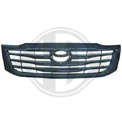 Bilde av DIEDERICHS 6685840 Radiatorgitter svart TOYOTA: HILUX 3 Pick up