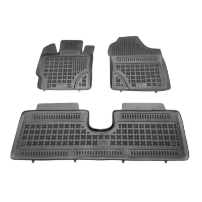 Bilde av REZAW PLAST 201421 Gulvmatte sett gummi foran og bak 3 svart Skreddersydd TOYOTA: Yaris III Hatchback
