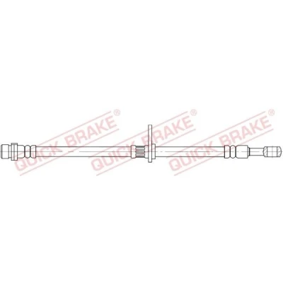 Bilde av QUICK BRAKE 58.853 Bremseslange 435