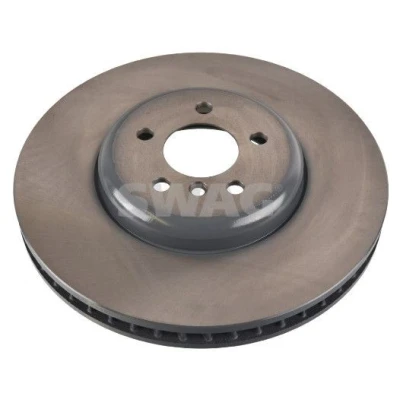 Bilde av SWAG 33 10 5396 Bremseskiver framaksel høyre 374 36 5 120 innvendig ventilert belagt høy karbon BMW: Touring, Sedan, 7