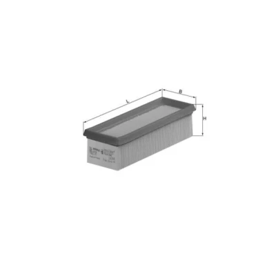 Bilde av MAHLE ORIGINAL LX 788 Luftfilter 57,3 77 185,8 Filterinnsats RENAULT: Kangoo I, I Express, CLIO 2, PEUGEOT: 206 Hatchback, NISSAN: Kubistar Van