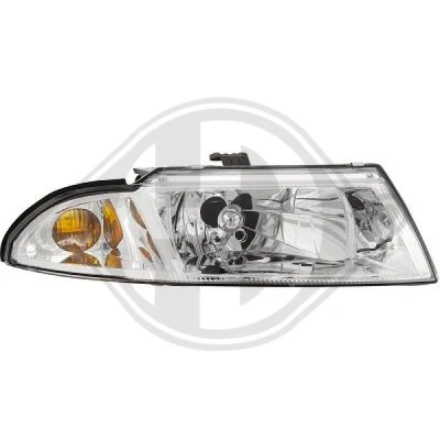 Bilde av DIEDERICHS 5860180 Frontlykter høyre H4 krom MITSUBISHI: Carisma Hatchback, Sedan