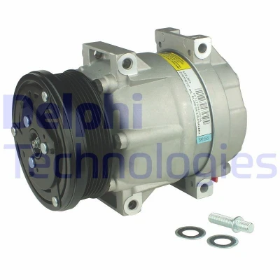 Bilde av DELPHI TSP0155953 Kompressor V5 PAG 46 med kompressorlje