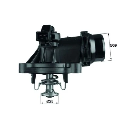 Bilde av MAHLE ORIGINAL TM 18 105 Termostat med tetning BMW: 3 Sedan, 5 X3