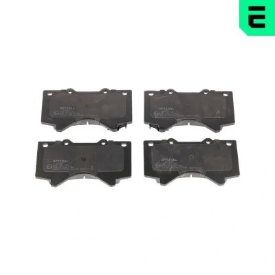 Bilde av OPTIMAL BP 12397 Bremseklosser framaksel med akustisk slitasjevarsel TOYOTA: Land Cruiser Prado 150, 200, Tundra II Pick up