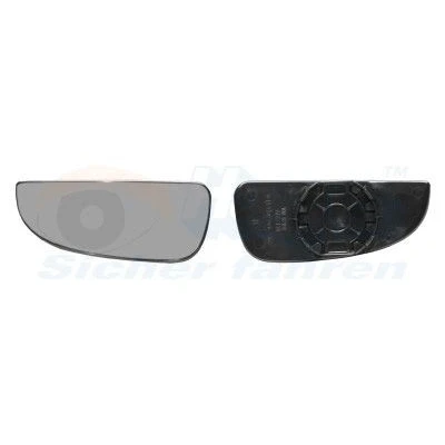 Bilde av VAN WEZEL 1651831 Speilglass venstre nedre del FIAT: Ducato III Flatvogn lastebil / Chassis, Van, Minibuss