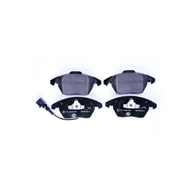 Bilde av HELLA 8DB 355 023 161 Bremseklosser med integrert slitasjevarselkontakt VOLKSWAGEN: Golf 7, Caddy 3, Passat B6 Variant, SKODA: Octavia 2 Combi