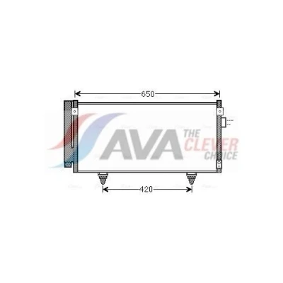 Bilde av Kondensator AVA QUALITY COOLING SU5077D