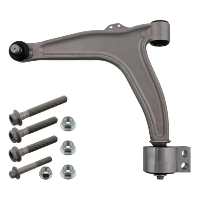 Bilde av febi BILSTEIN 34231 Bærebru Plus med tilleggsmateriale lager, støtte / styreledd framaksel venstre, nede Casterstag Aluminium