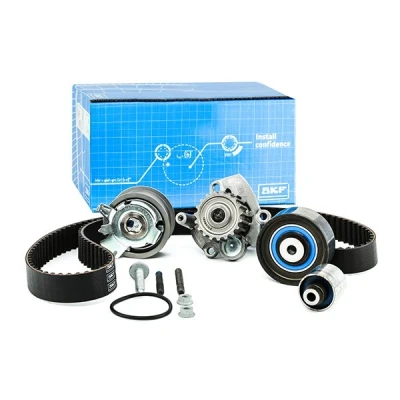 Bilde av SKF VKMC 01255 1 Vannpumpe + Registerreimsett med tetning stagbolt 141 VOLKSWAGEN: Passat B6 Variant, Golf Plus / Crossgolf, AUDI: A4 B7 Avant