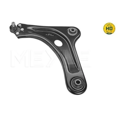 Bilde av MEYLE 216 050 0061/HD Bærebru Quality med gummifeste, støtte / styreledd framaksel venstre Casterstag stålplate PEUGEOT: 208 I Hatchback