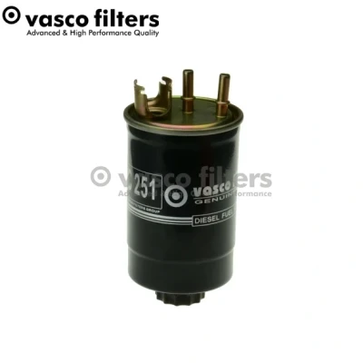 Bilde av DAVID VASCO C251 Drivstoffilter ledningsfilter, med tappeplugg for vann 8 FIAT: Strada Pick up, Doblo I Cargo, Punto II Hatchback