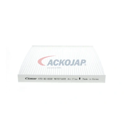 Bilde av ACKOJA A70 30 0002 Kupéfilter Filterinnsats, pollenfilter 198 220 20 papir TOYOTA: Avensis II Station Wagon, Corolla IX Hatchback