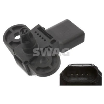 Bilde av SWAG 30 94 5079 Sensor, ladetrykk AUDI: A6 C6 Avant, C7 VOLKSWAGEN: Passat B6 Variant, Polo IV Hatchback, V Hatchback
