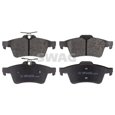 Bilde av SWAG 50 91 6718 Bremseklosser bakaksel ekskl. slitasjevarselkontakt FORD: FOCUS 3, KUGA 2, 3 Turnier, VOLVO: V40 Hatchback, V50, C30