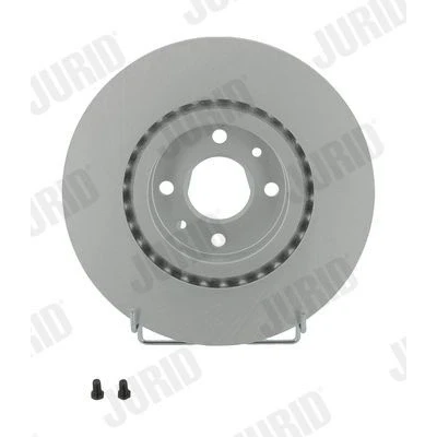 Bilde av JURID 561387JC Bremseskiver 284 22 4 98 ventilert belagt med skruer FIAT: BRAVO 2, Doblo I Cargo, Stilo Hatchback, ABARTH: 500C / 595C 695C Cabrio
