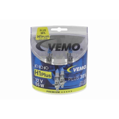 Bilde av VEMO V99 84 0012PLUS Lyspærer H1 12V 55W Halogen P14.5s HONDA: CR V 3, OPEL: Omega B Sedan, CITROËN: Xantia Hatchback
