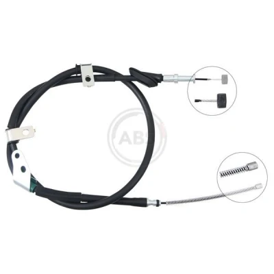 Bilde av Kabel, parkeringsbremse, Høyre bak, subaru impreza sedan, 26051FE000