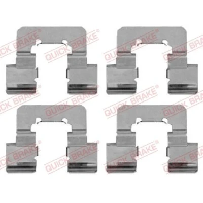 Bilde av QUICK BRAKE 109 1781 Tibehørsett, skivebremse belegg OPEL: Insignia A Sedan, Sports Tourer, Hatchback, SAAB: 9 5 Sedan