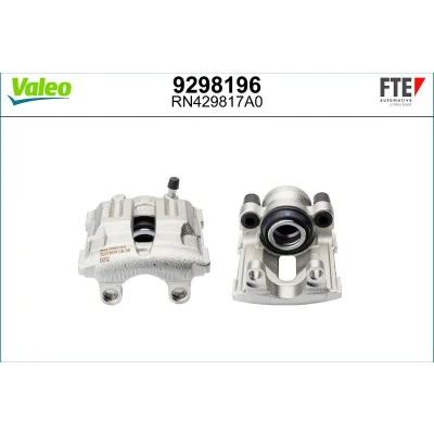 Bilde av FTE 9298196 Bremsecaliper grå Støpejern venstre bakaksel uten holder BMW: 3 Sedan, Touring, X1