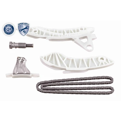 Bilde av VAICO V20 10001 BEK Registerkjedesett med glideskinner, kjedespenner for kamaksel simplex, kjede lukket BMW: 3 Sedan, Touring, 1 Hatchback