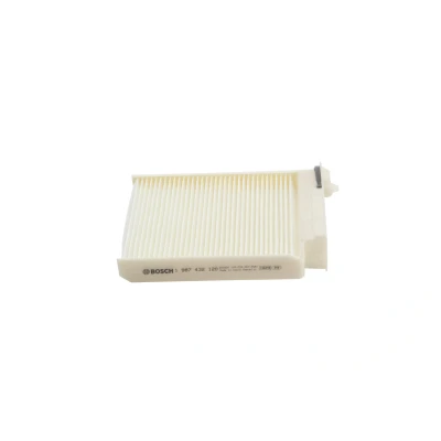 Bilde av BOSCH 1 987 432 120 Kupéfilter Partikkelfilter 185 180 28 NISSAN: NV200 / Evalia Minibuss, Varebil Stasjonsvogn, MICRA 3, RENAULT: CLIO 3