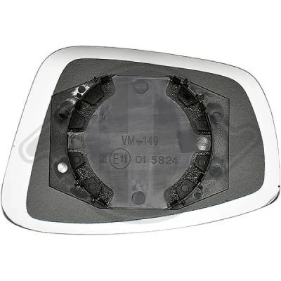 Bilde av DIEDERICHS 7433026 Speilglass høyre SKODA: Rapid Hatchback