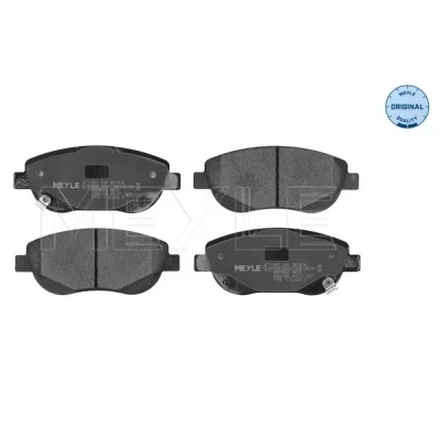 Bilde av MEYLE 025 249 4619/W Bremseklosser ORIGINAL Quality framaksel med akustisk slitasjevarsel antihyle blikk TOYOTA: Avensis III Stasjonsvogn, Verso