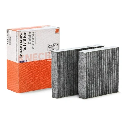 Bilde av MAHLE ORIGINAL LAK 191/S Kupéfilter Karbonfilter 199,0, 204,0, 204 157 31,0, 32,0 PEUGEOT: 208 I Hatchback, 207 2008 Stasjonsvogn