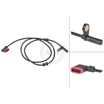 Bilde av A.B.S. 30080 ABS sensor aktiv 1110 svart MERCEDES BENZ: SLK