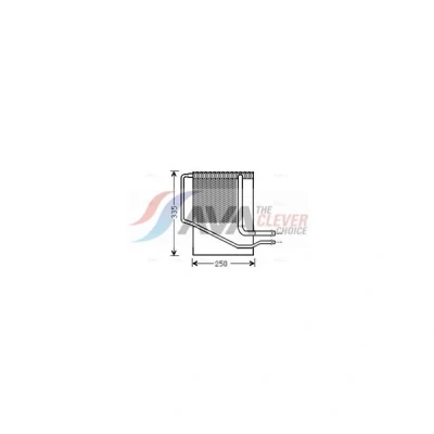 Bilde av PRASCO CRV126 Fordamper