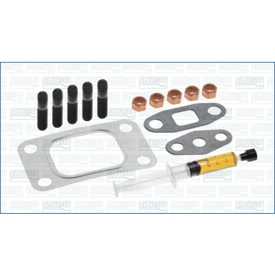 Bilde av AJUSA JTC11009 Monteringssett, lader with studs, syringe oil med tetning montageanvisning