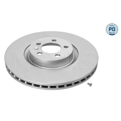 Bilde av MEYLE 115 521 0072/PD Bremseskiver framaksel 312 25 5 100 ventilert Sink lamell belagt