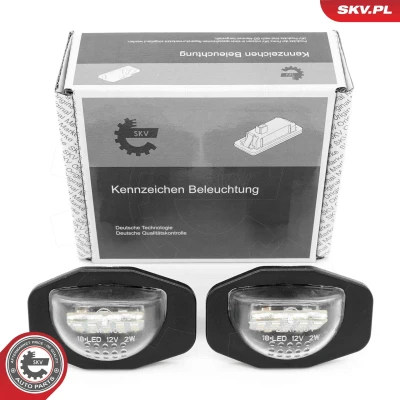 Bilde av Nummerskiltlys, Høyre, Venstre toyota alphard / vellfire, corolla sedan, sienna, urban cruiser OE 8127012520, 8127012521, 8127072010